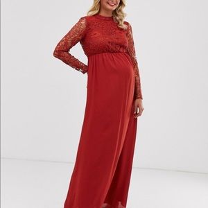 ASOS DESIGN maternity maxi dress